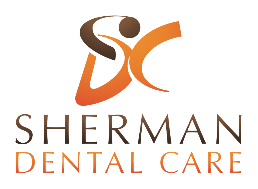 sherman dental care logo