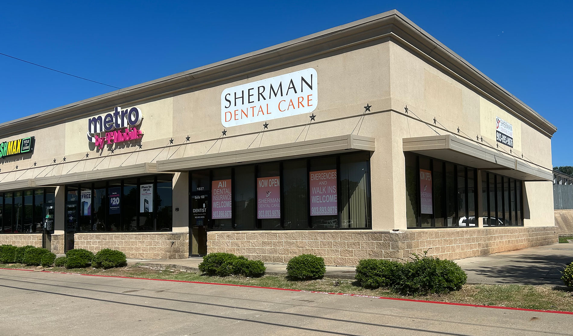 sherman dental care office in sherman tx